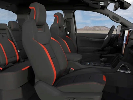 Ghế ngồi theo phong cách thiết kế Ford Performance