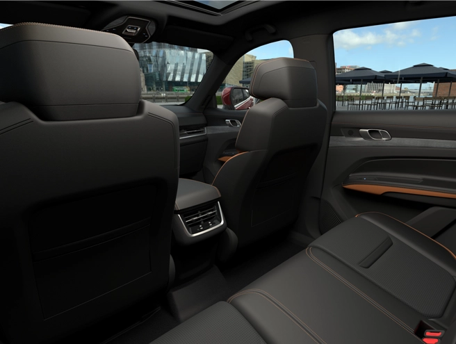 Nội thất rộng rãi, thoải mái